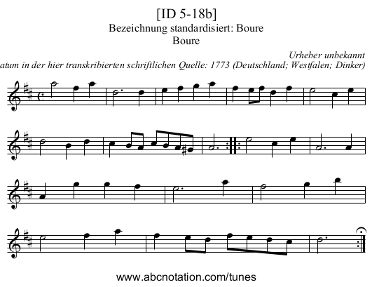 [ID 5-18b] - staff notation