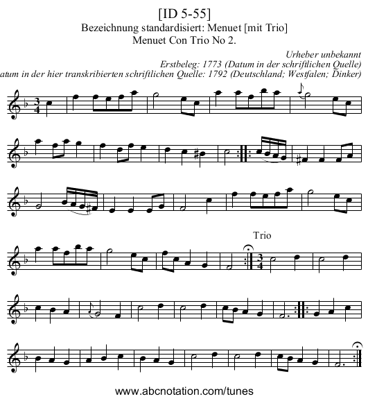 [ID 5-55] - staff notation