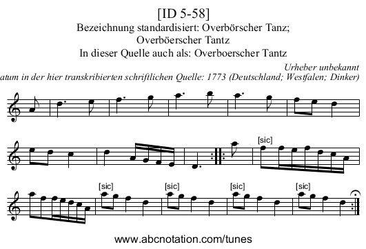 [ID 5-58] - staff notation