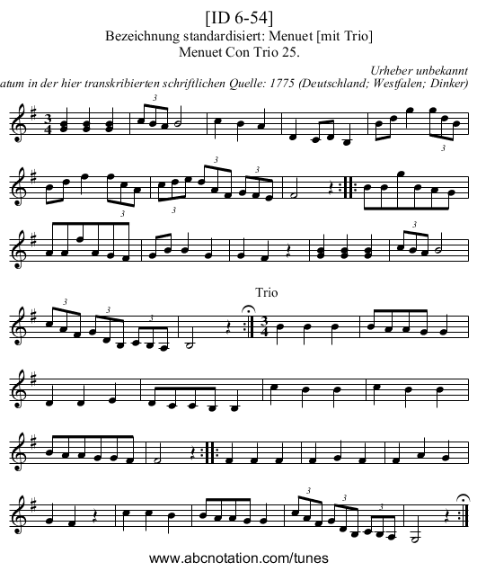 [ID 6-54] - staff notation