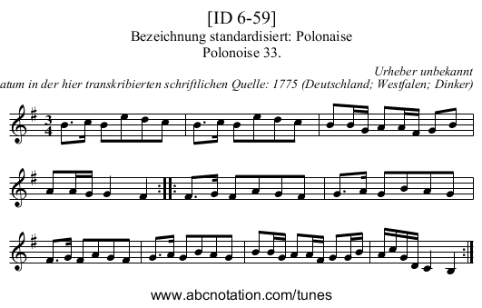[ID 6-59] - staff notation