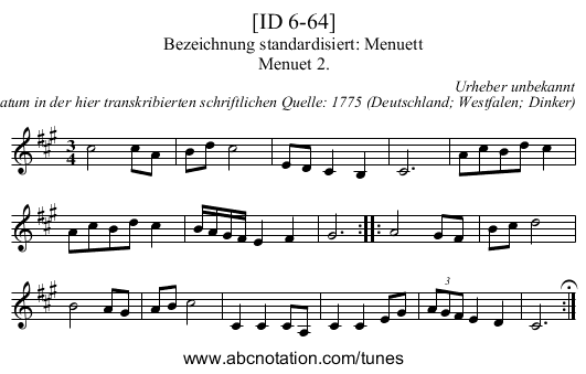 [ID 6-64] - staff notation