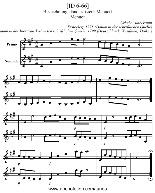 [ID 6-66] - staff notation
