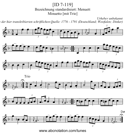 [ID 7-119] - staff notation