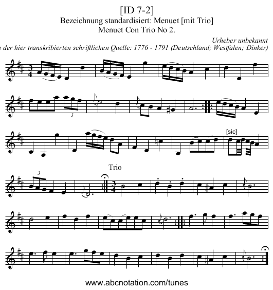 [ID 7-2] - staff notation