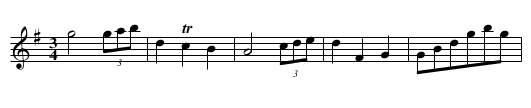 [ID 7-7 (Variante mit 10 Taktigem B-Teil)] - staff notation