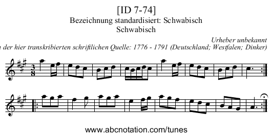 [ID 7-74] - staff notation