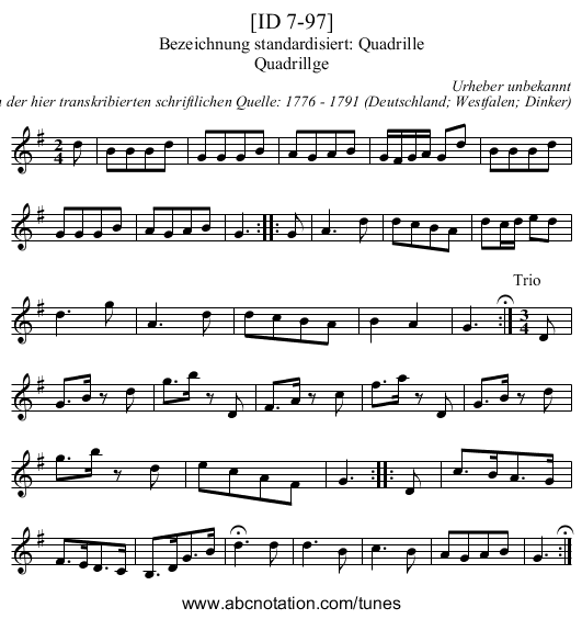 [ID 7-97] - staff notation