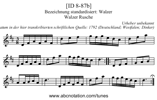 [ID 8-87b] - staff notation
