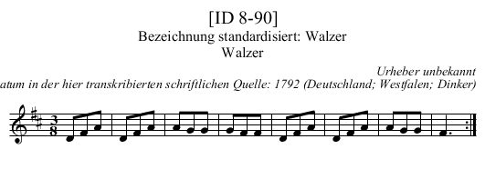 [ID 8-90] - staff notation