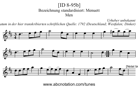 [ID 8-95b] - staff notation