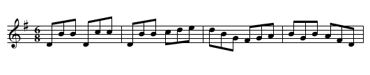 Idle Road, The - staff notation