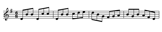 Idle Road, The - staff notation