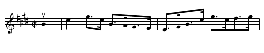 IDYL -- HORNPIPE - staff notation