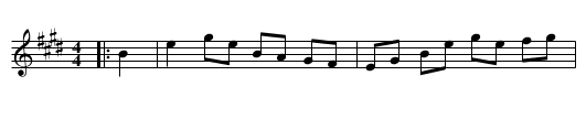 Idyl - staff notation