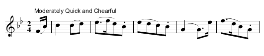 If I had a court and castle - staff notation