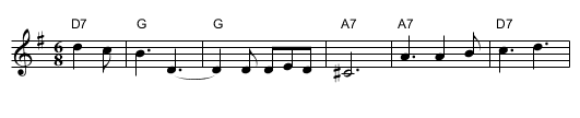If You're Irish #1 - staff notation
