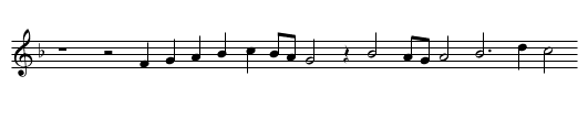 Ignire ignis amat, non aurificate, sed aurum - staff notation