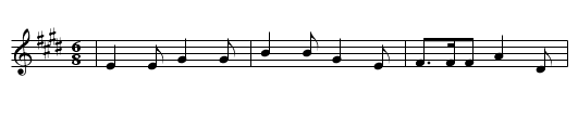 IHREN SCHAEFER ZU ERWARTEN - staff notation