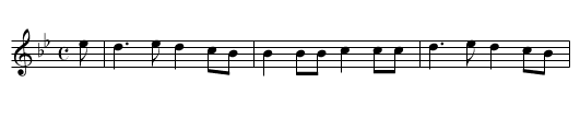 I'll Break Your Head for You - staff notation
