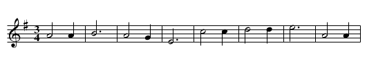 Ille Dhuinn's Toigh Team Thu - staff notation
