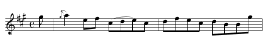 Illumination.  A Reel. - staff notation