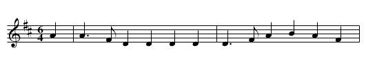 Im Bó (Milking Song) - staff notation