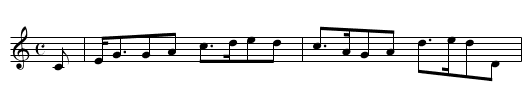 I'm O'er Young to Marry Yet [1] (Old Scotch) - staff notation