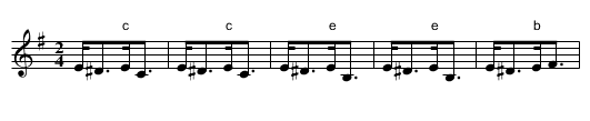 Im Rotzim - staff notation