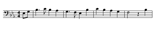 IM SCHOENSTEN WIESENGRUNDE - staff notation
