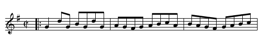 I'm Waiting for You - staff notation