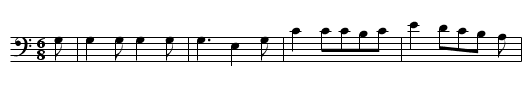 IM WALD UND AUF DER HEIDE - staff notation