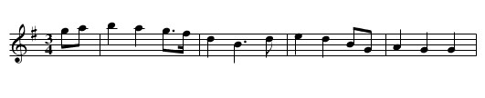 I'm Weary of Life - staff notation