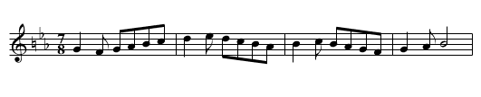 Imate Li Vino - staff notation