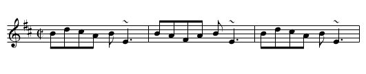 In and Out the Harbor - staff notation