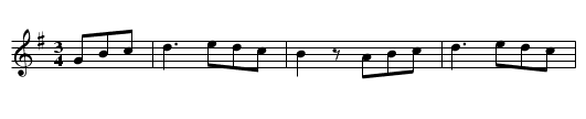 IN DER STADT HAGENAU GENANNT - staff notation