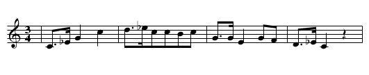 IN DES MEERES TIEFSTEN WUNDERHALLEN - staff notation
