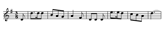 IN LAUTERBACH HAB ICH MEIN STRUEMPFEL VERLOREN - staff notation