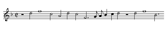In Nomine - staff notation
