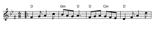 In Odess' - staff notation