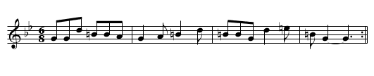 In the Beginning - staff notation