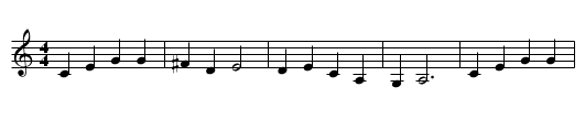 In The Hills Of Shilloh - staff notation