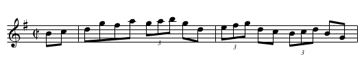 Independent Hornpipe, The - staff notation