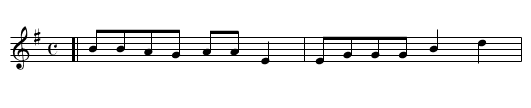 INDIAN AIR - staff notation