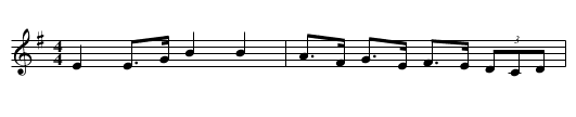 Indian Polka - staff notation