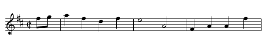 Indian Queen [1], The - staff notation