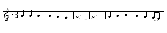 Ingala - staff notation