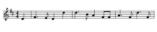 Ingle Side - staff notation