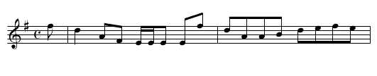 Inishain's Reel. SenH.016 - staff notation
