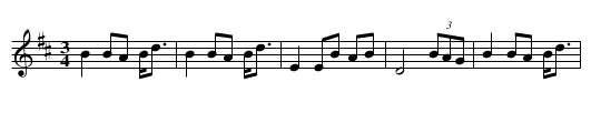 Inisheer2 - staff notation